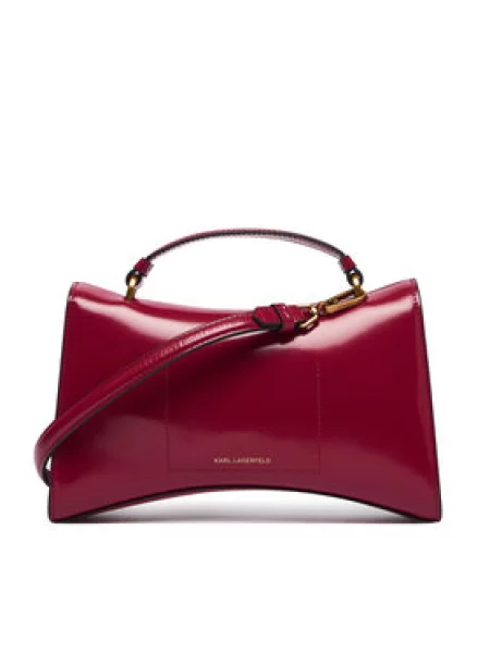KARL LAGERFELD Ročna torba Bordo rdeča