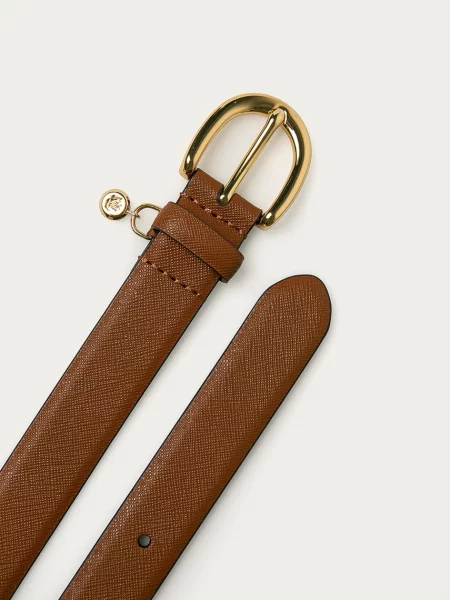 Lauren Ralph de piele maro