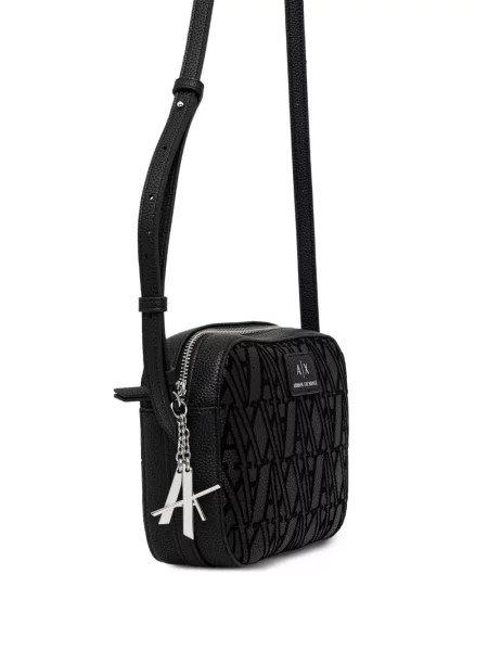 Body Armani Exchange cu autograf negru