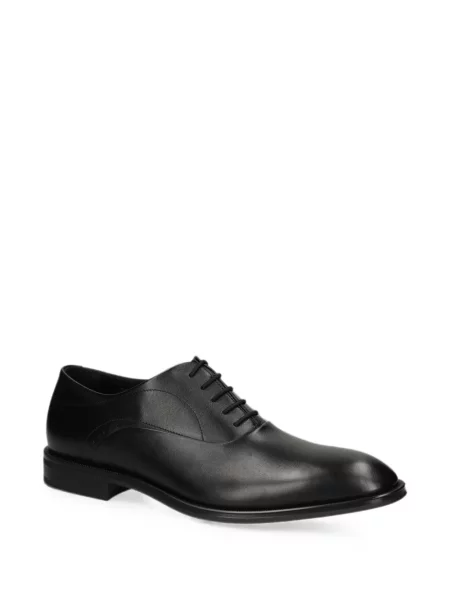 Oxford Boss din piele negru