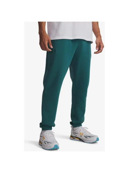 Spodnie Under Armour Jogger Icon Fleece niebiesko-turkusowe S zielone