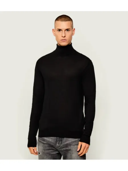 Pulover Guess de lână negru
