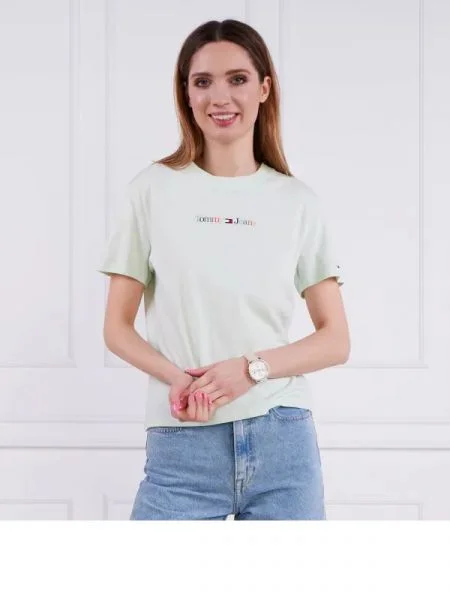 Tommy Jeans Tricou verde