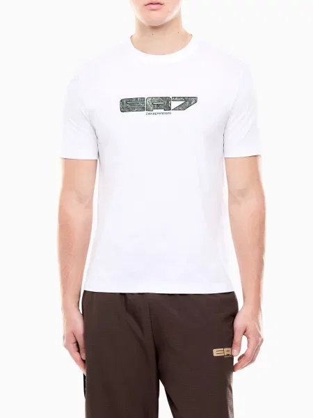 Футболка Ea7 Emporio Armani біла