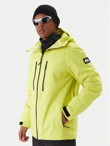 Quiksilver Snowboard kabát Sycamore Solid Modern Fit sárga