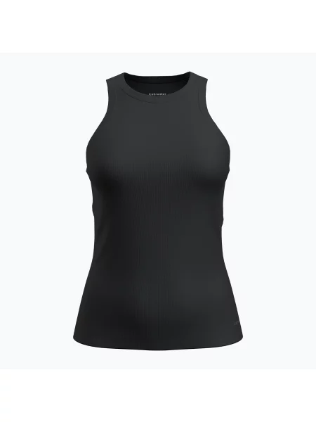 Top Icebreaker z wełny merino czarny