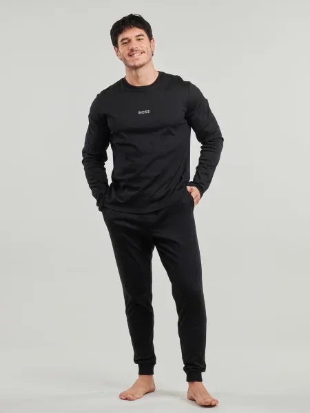 Pijamale Boss Black negru
