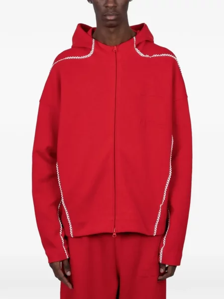 Tricou Adidas cu dungi din dantelă alb