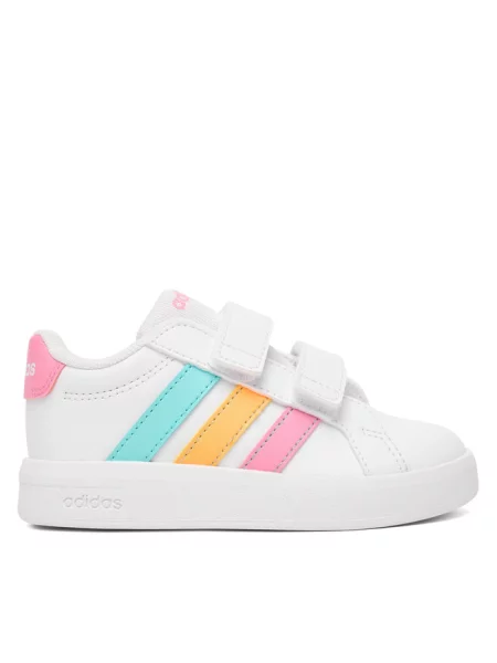 Sneakersy adidas białe