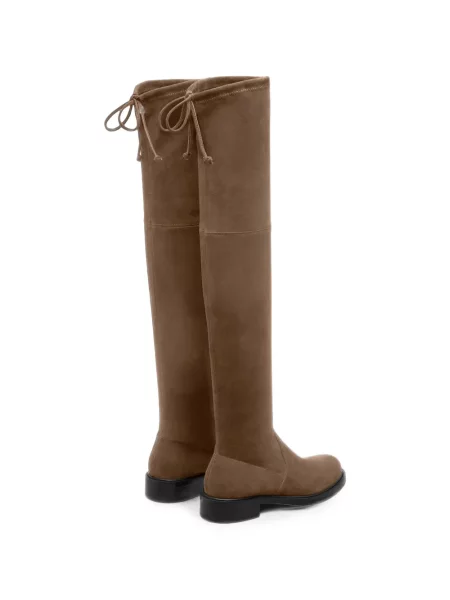 Cizme Stuart Weitzman cu legături maro