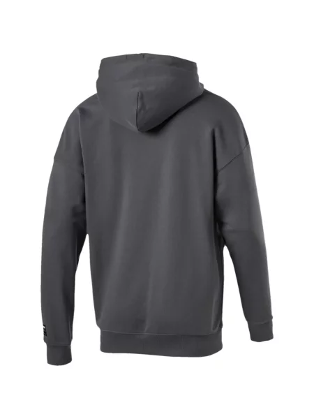Hanorac cu glugă Puma cu cordon gri