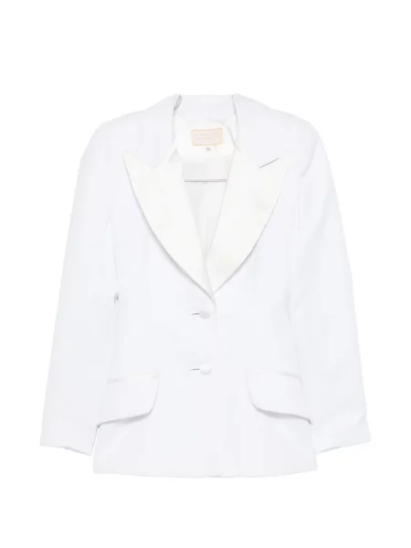Sacou Mitiliane Couture cu rever alb