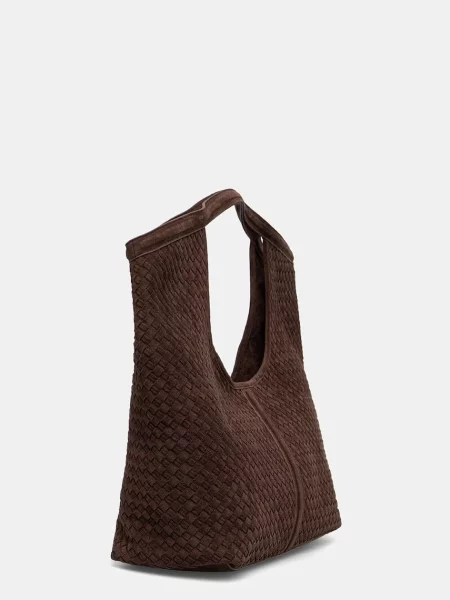 Замшевая сумка шоппер Answear.lab