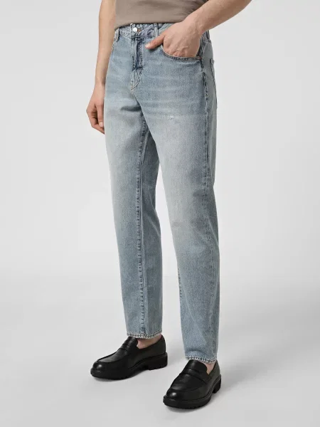 Прямі джинси Armani Exchange блакитний