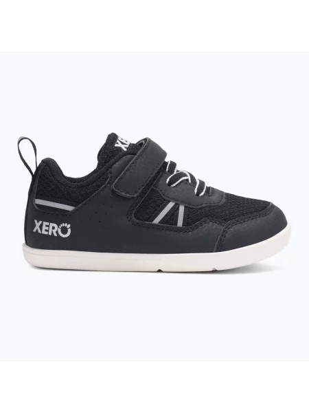 Gyerek barefoot cipők Xero Shoes Prio black/white. Méret: 22 EU fehér