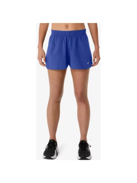 Szorty ASICS Core Split niebiesko-fioletowe XS niebieskie