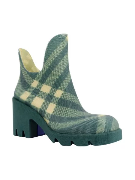 Botki Burberry zielone