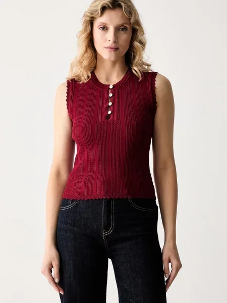 Guess top pentru femei cu vâscoză CARMEN
