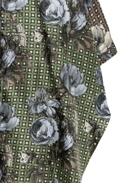 Bluză Biyan cu model floral cu imagine albastru