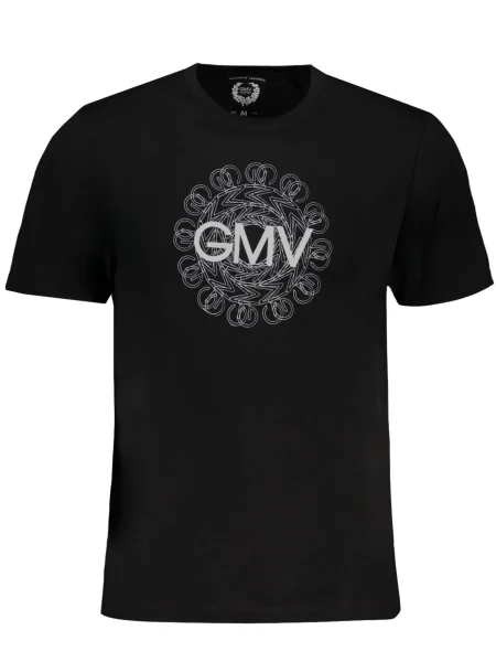 Tricou Gian Marco Venturi scurt negru