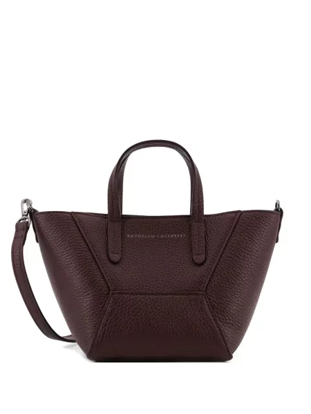 Geantă Brunello Cucinelli maro