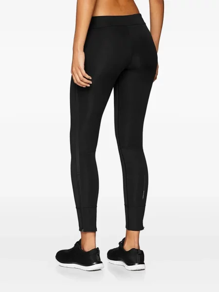 Leggings Adidas cu șireturi din dantelă cu talie înaltă albastru