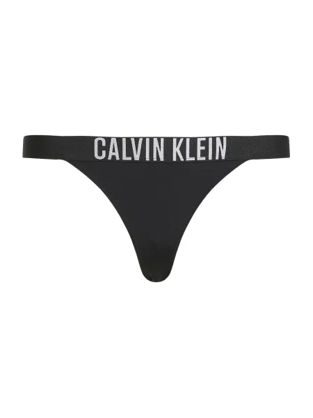 Calvin Klein Swimwear Bikini partea de jos negru