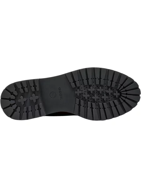 Pantofi Geox cu șireturi maro