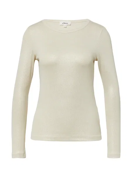 S.Oliver Tričko světle hnědá