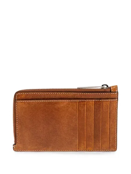 Portofel Balenciaga din piele maro