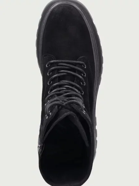 Steve Madden bakancs platformos női velúr Coast fekete