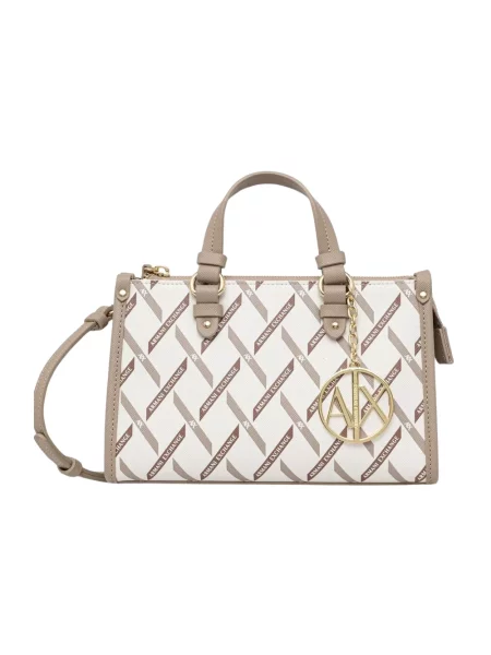 Armani Exchange torebka beżowa