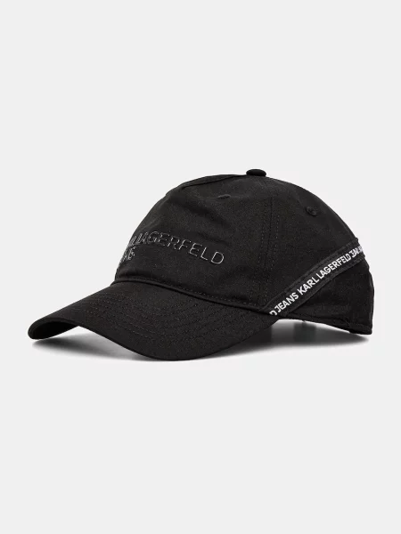 Šiltovka Karl Lagerfeld Jeans čierna