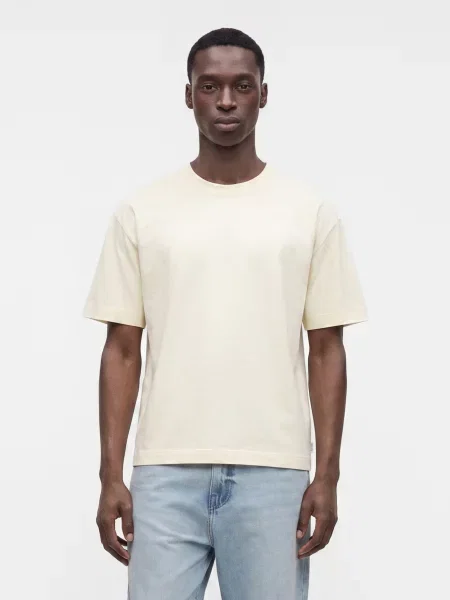 HOLLISTER Tričko pastelovo žltá