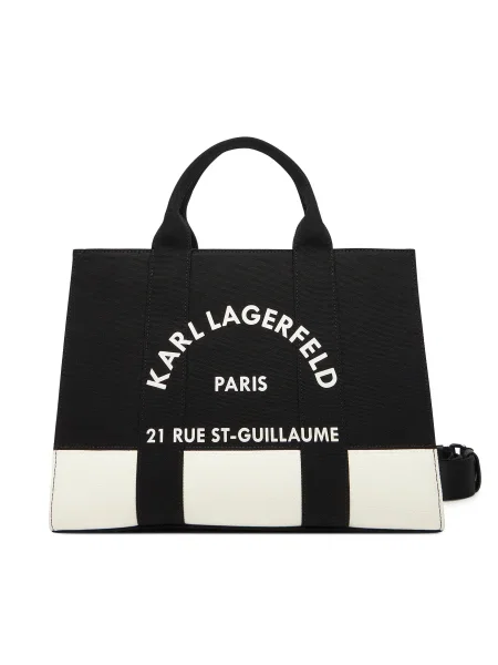 KARL LAGERFELD Kabelka čierna