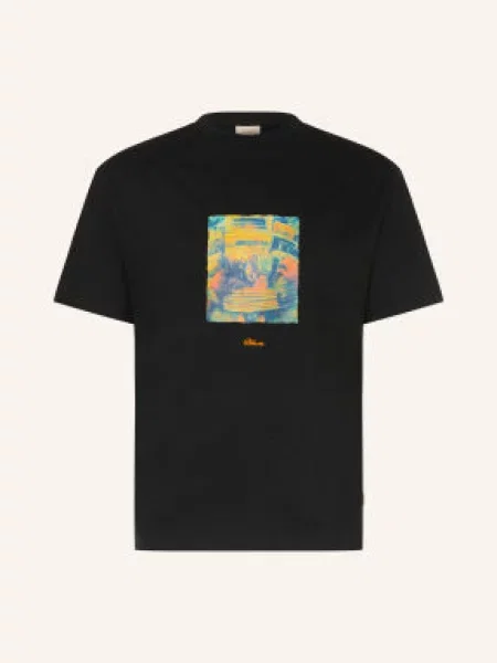 Blkvis T-Shirt Diggin Crates schwarz czarna