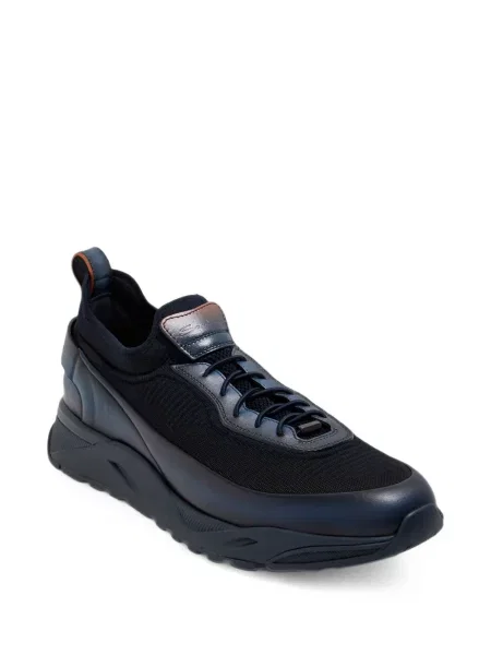 Sneakerși Santoni albastru