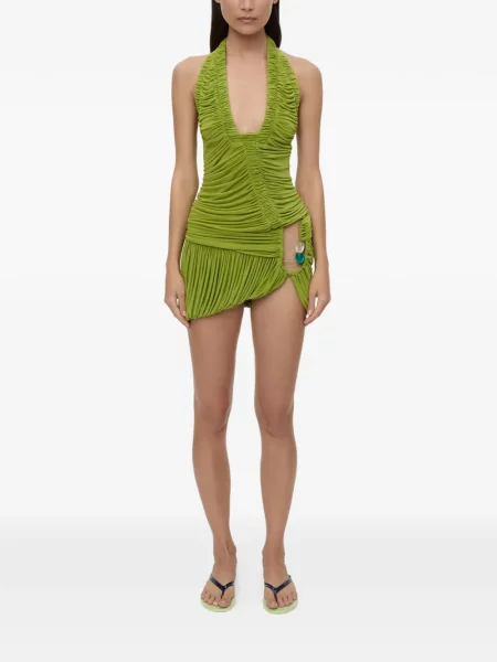 Rochie mini Christopher Esber verde