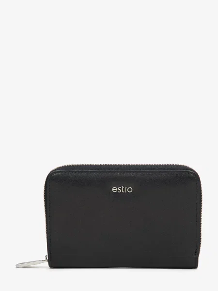 Estro Гаманець Шкіра чорний
