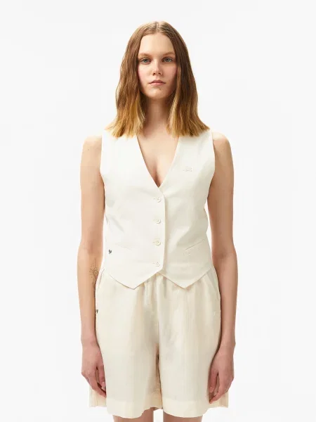 Жилет Lacoste ліоцелл білий