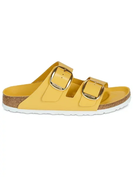 Šľapky Birkenstock s prackou žltá