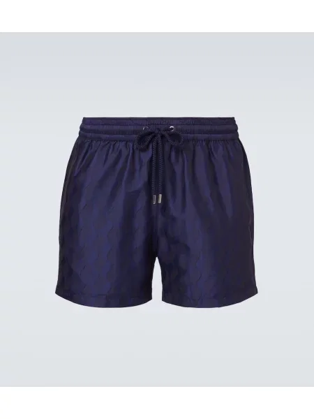 Plavalne hlačke Frescobol Carioca iz žakarda modra