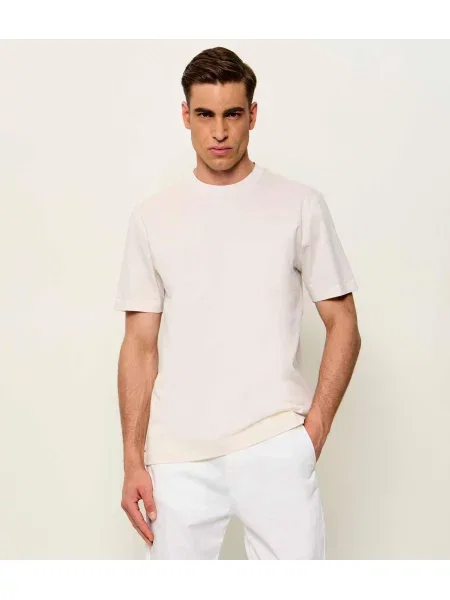 BOSS BLACK Tricou H-Thompson | mercerizat negru