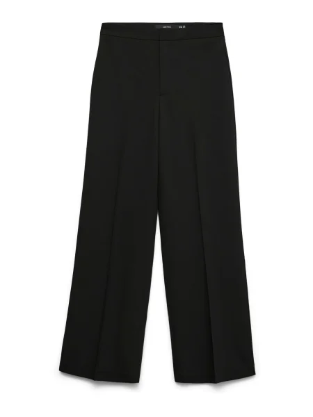 VERO MODA Pantaloni cu dungă VMDALLAS' negru