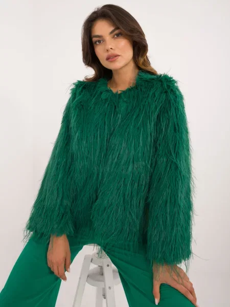 Geacă Fashionhunters verde