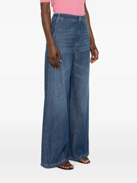 Blugi cu picior larg 's Max Mara albastru