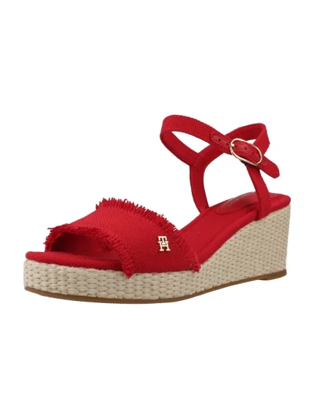Pantofi Tommy Hilfiger roșu