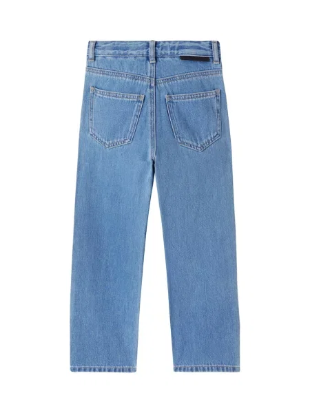 Gyerek egyenes szárú farmernadrág Stella Mccartney kék