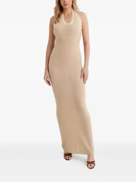 Rochie Aya Muse cu gât halter de costum