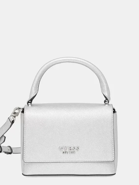 Чанта Guess FEDANA сребристо